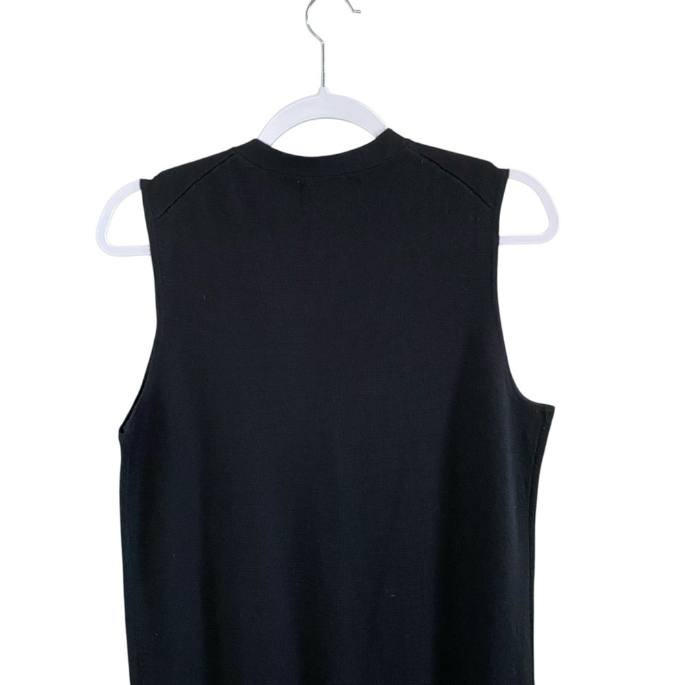 InWear - Black Wool Blend Sleeveless Noah Cardigan - M - China - Picture 6 of 12